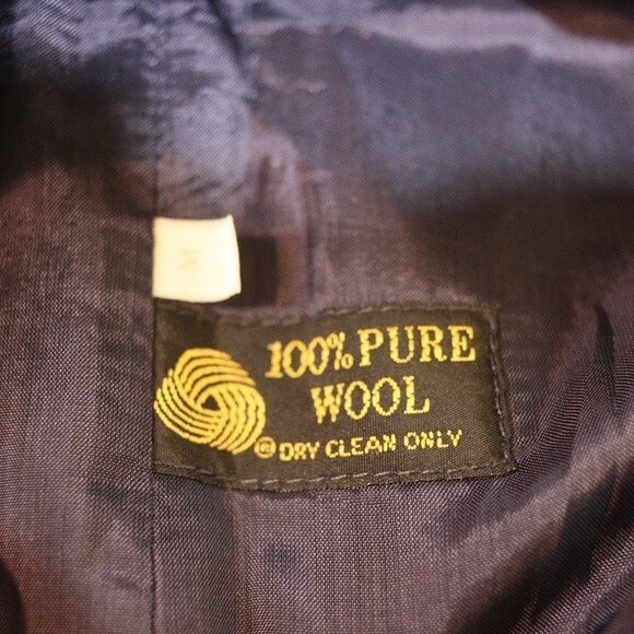 Collectible Gold by Giorgio Sant’Angelo Green Plaid Wool Vest Velvet Trim M - Picture 10 of 10